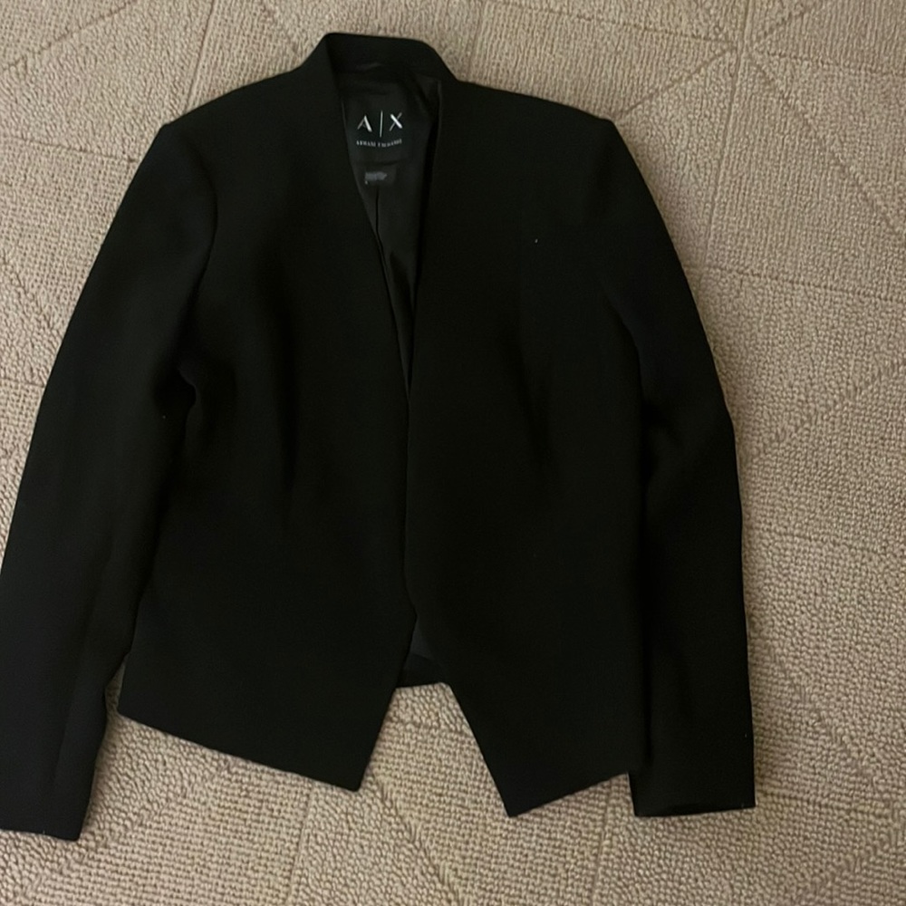 Armani black blazer 8